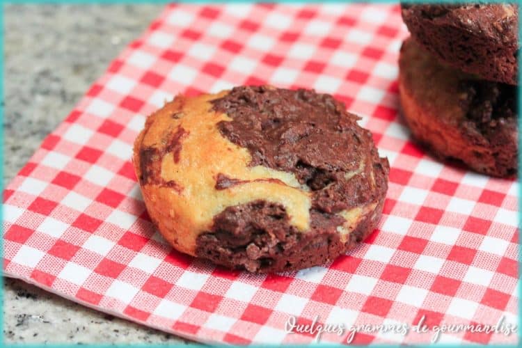 recette de biscuits marbrés aux deux chocolats