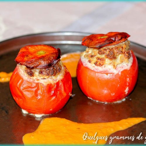 recette de tomates farcie au veau