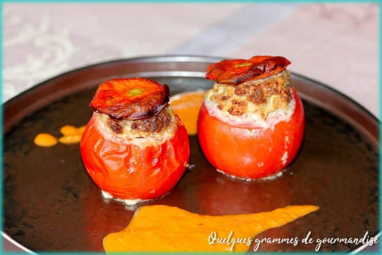 recette de tomates farcie au veau