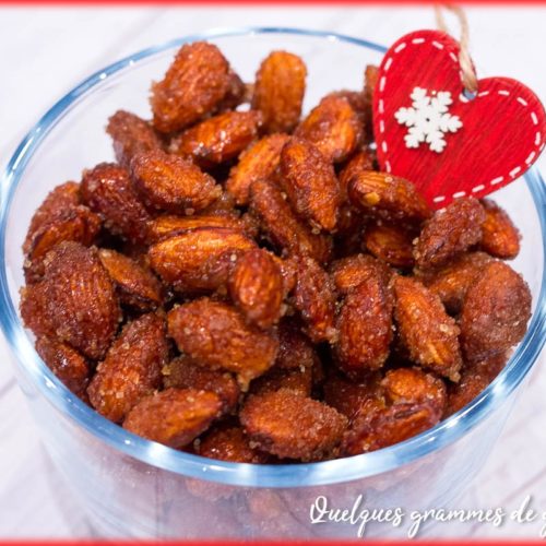 recette d'amandes grillées au miel