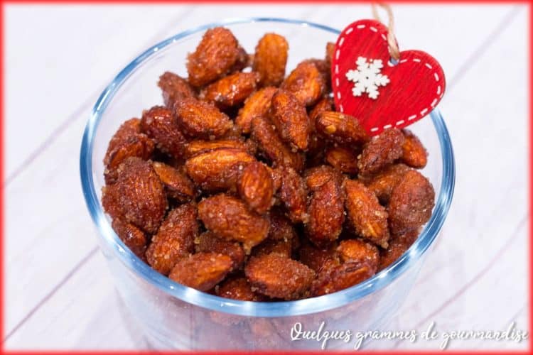 recette d'amandes grillées au miel