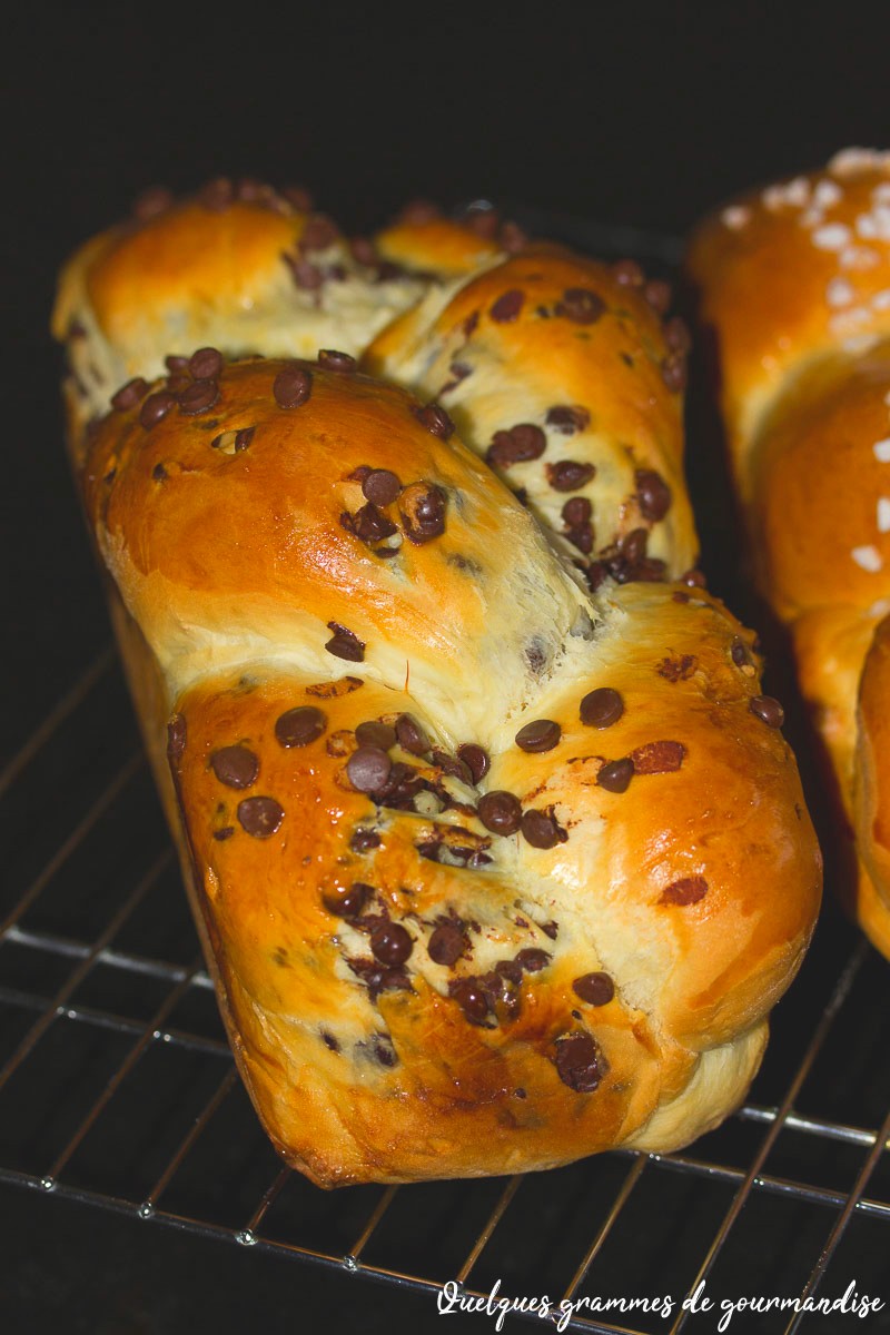 Brioche vendéenne aux pépites de chocolat