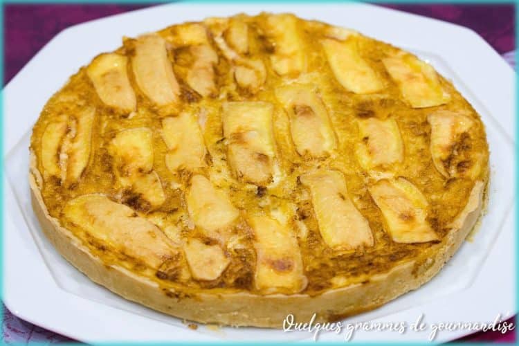 recette de quiche au poireau et au reblochon