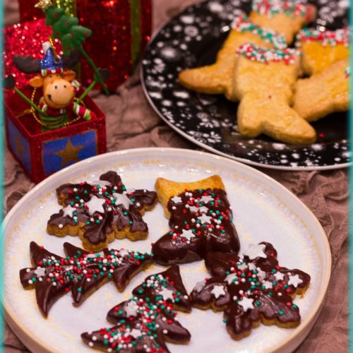 sablés de Noël aux noix et chocolat de Felder