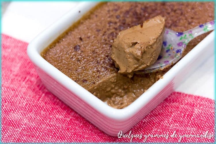 recette de crème aux oeufs au chocolat