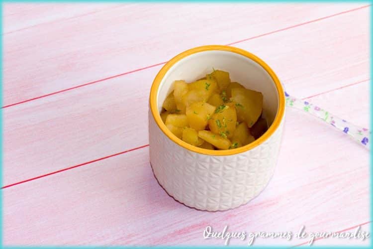 recette de pommes cuites au Porto