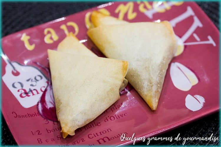 recette de samoussas au confit de canard