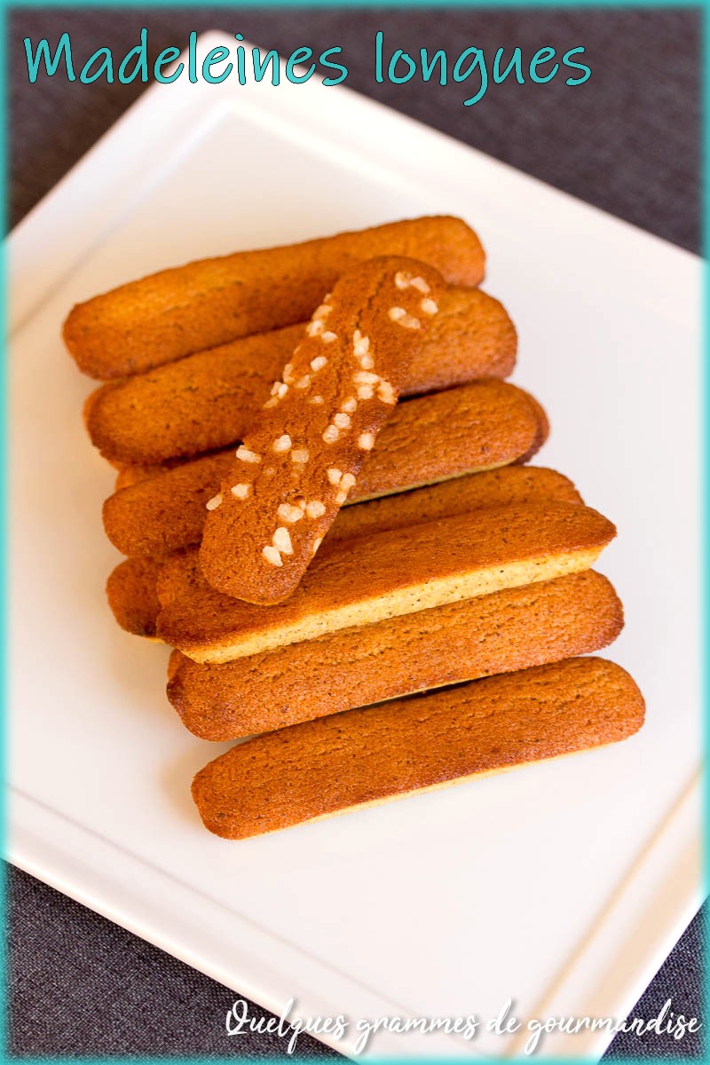 Madeleines longues