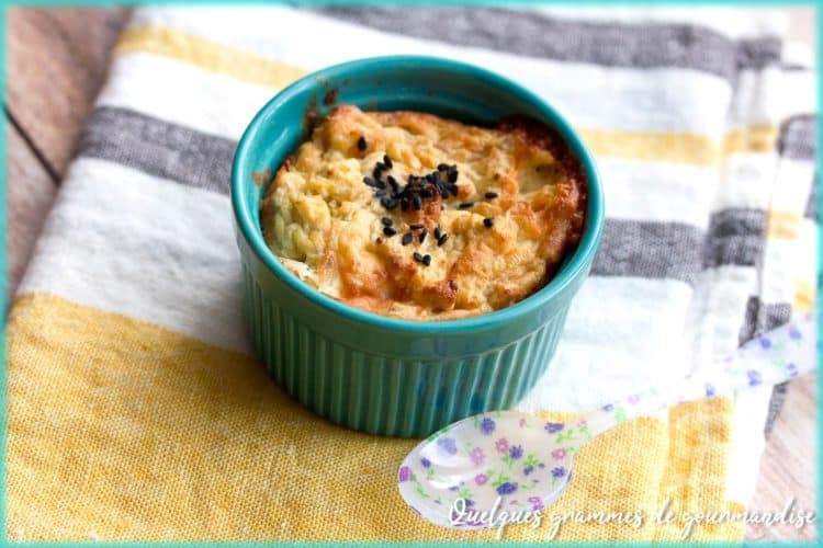 recette de flan de chou-fleur au St-Nectaire