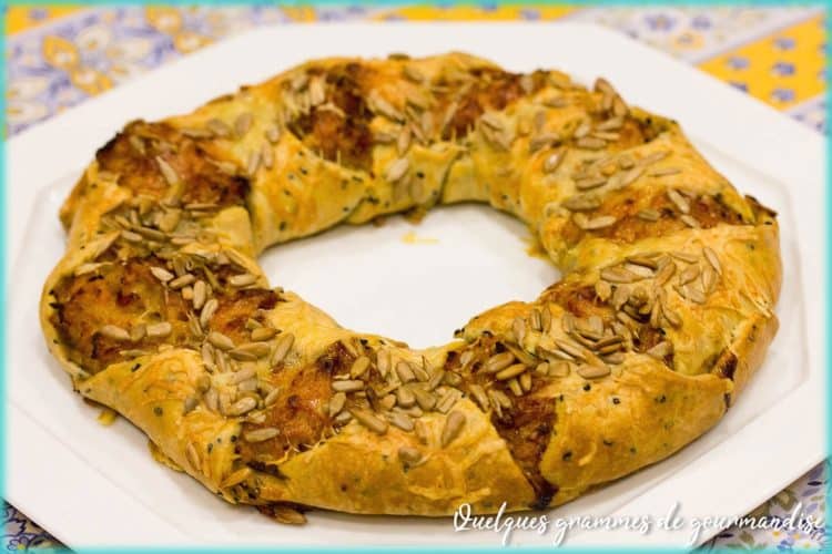 recette de couronne de légumes