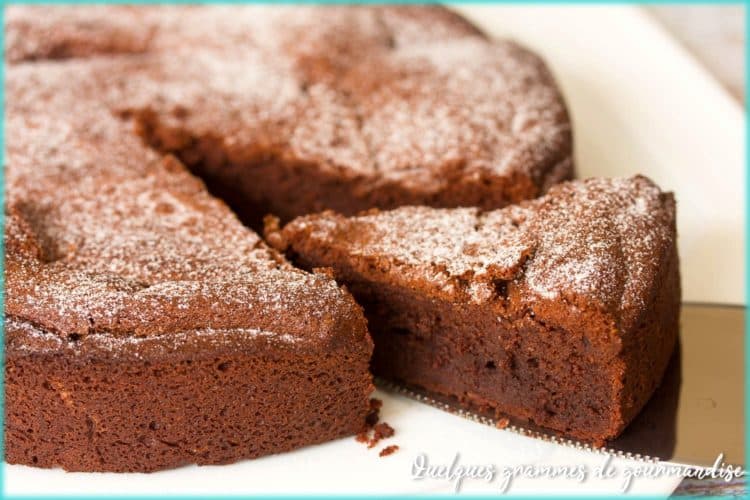 recette de gâteau au chocolat craquant