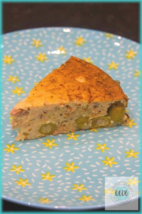 Recette de Quiche sans pâte au thon et aux olives