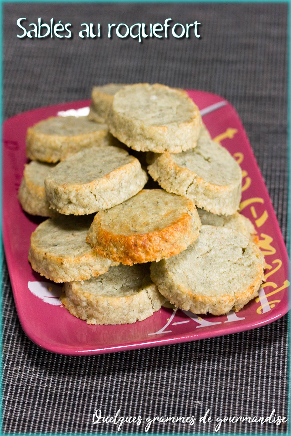 Sablés au roquefort