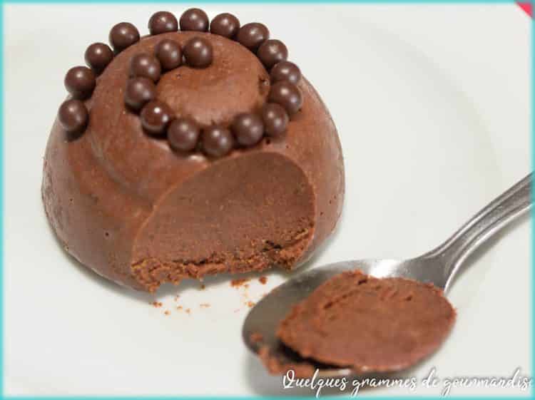 Recette de Fondant au chocolat sans cuisson