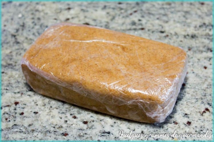 spéculoos pâte