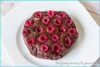 Recette de tartelettes brownie chocolat noir-framboises