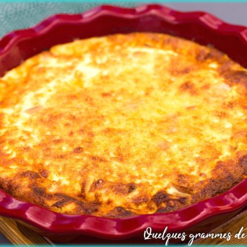 Recette de flan lorrain