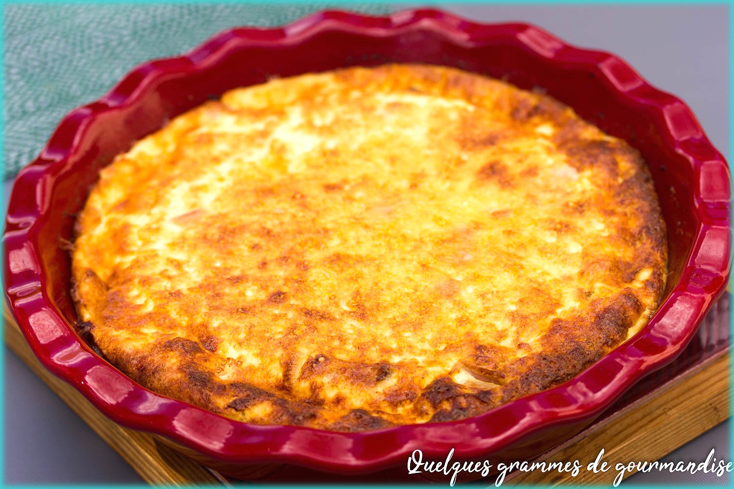 Recette de flan lorrain