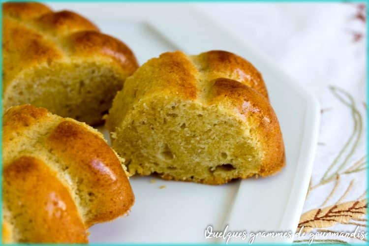Recette de quatre-quarts au sucre roux