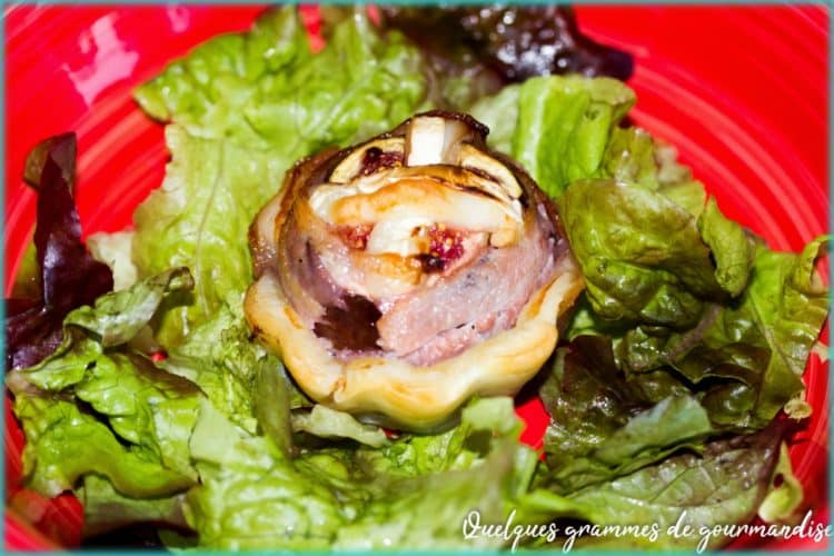 Recette de figue rôtie au fromage de chèvre