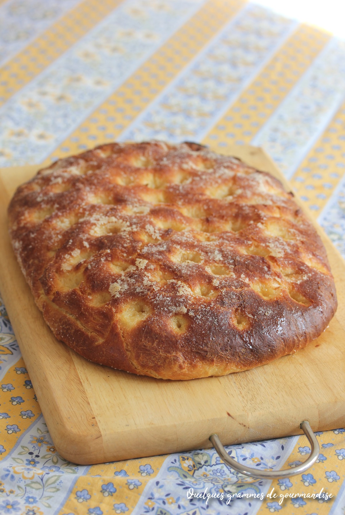Fougasse sucrée