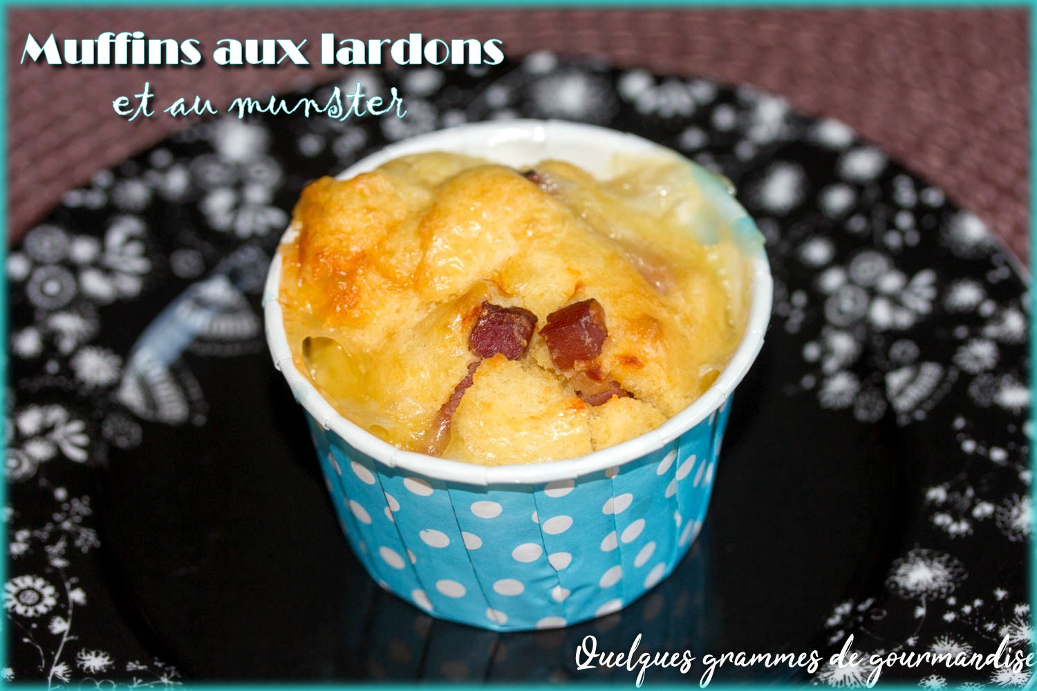 Muffins aux lardons et au munster