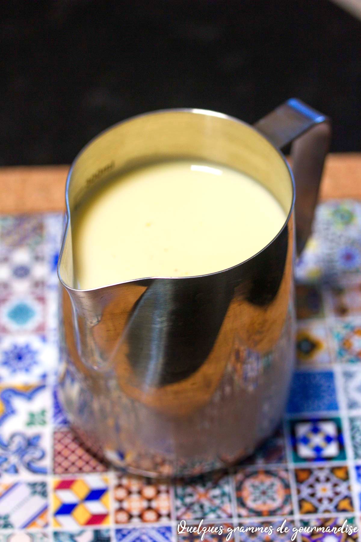 Crème anglaise au Thermomix