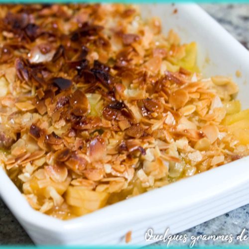 Recette de crumble multifruit