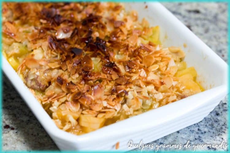 Recette de crumble multifruit