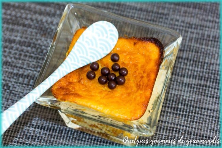 recette de flan à la compote