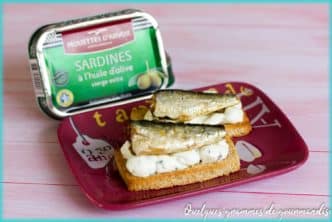 Recettes de toasts à la sardine