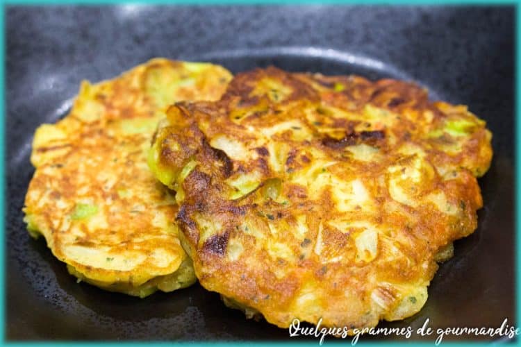 recette de beignets de poireaux