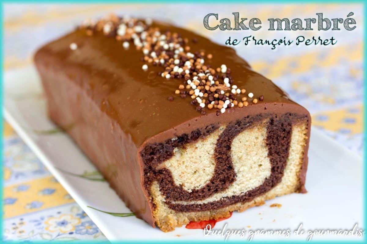 Cake marbré de François Perret