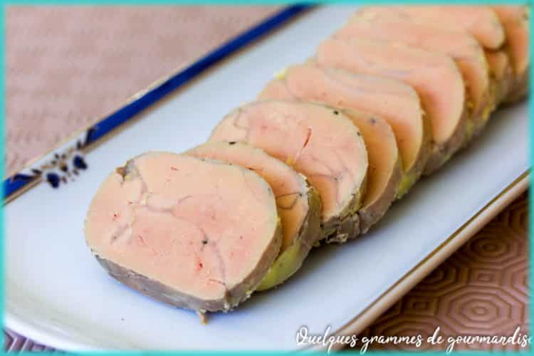 Recette de foie gras mi-cuit sous-vide