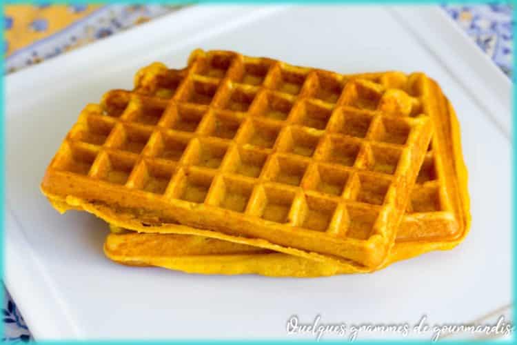Recette de gaufres à la patate douce