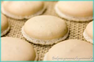Cuisson des coques pour macarons