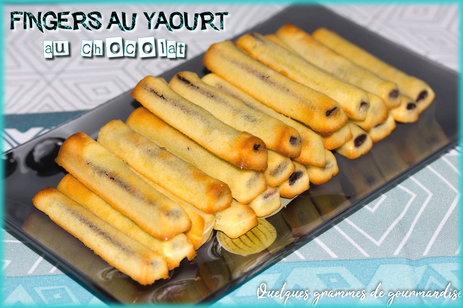 Fingers au yaourt au chocolat
