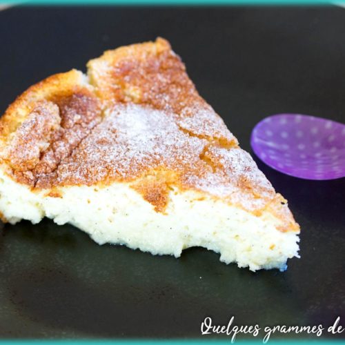 recette de gâteau au fromage blanc