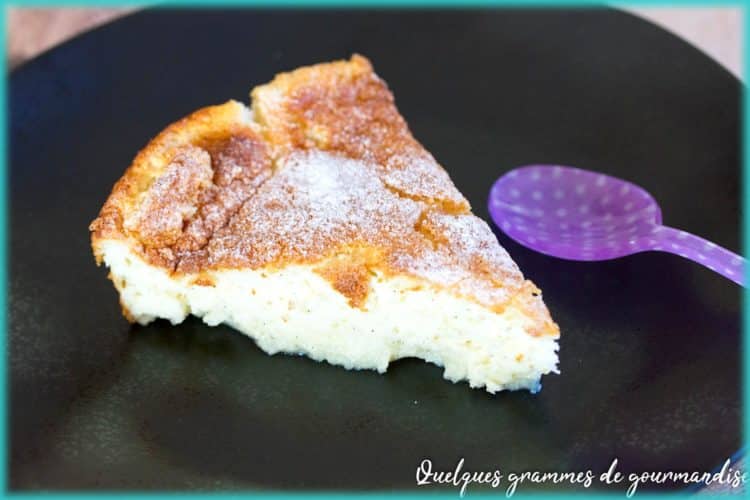 recette de gâteau au fromage blanc