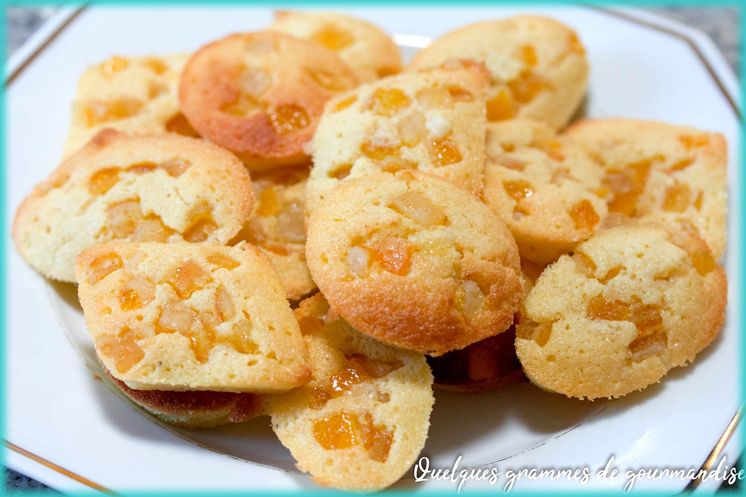 Recette de mini moelleux aux oranges confites