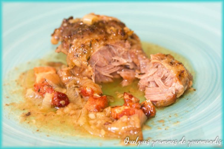 recette de joues de porc confites au cidre