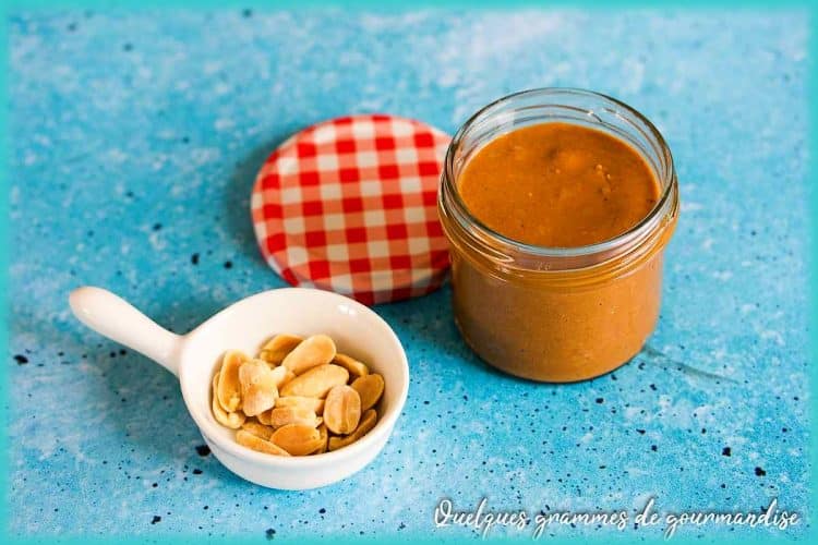 recette de beurre de cacahuète