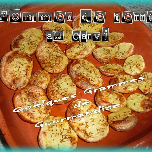 pommes de terre au carvi