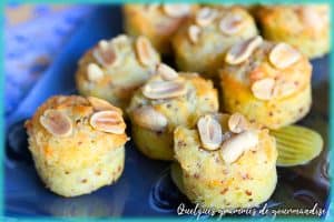 recette de mini muffins aux cacahuètes
