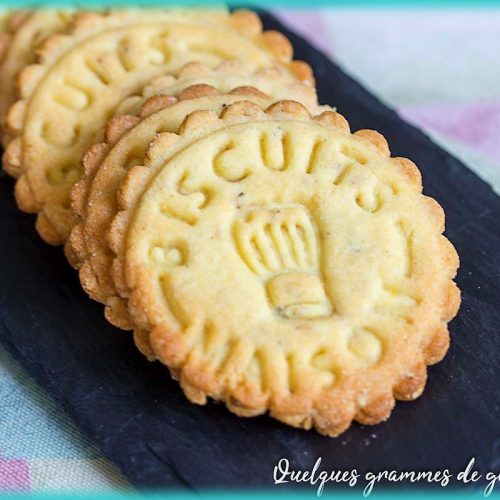 recette de biscuits sésame citron