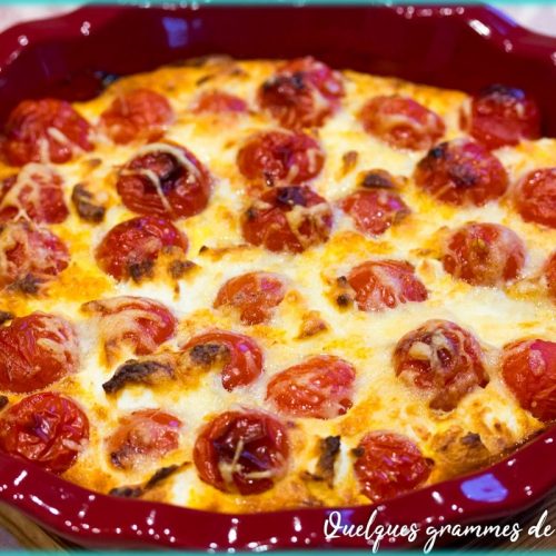 recette de clafoutis au thon et aux tomates