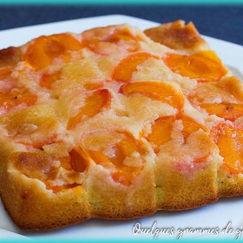 recette simple de gâteau aux abricots