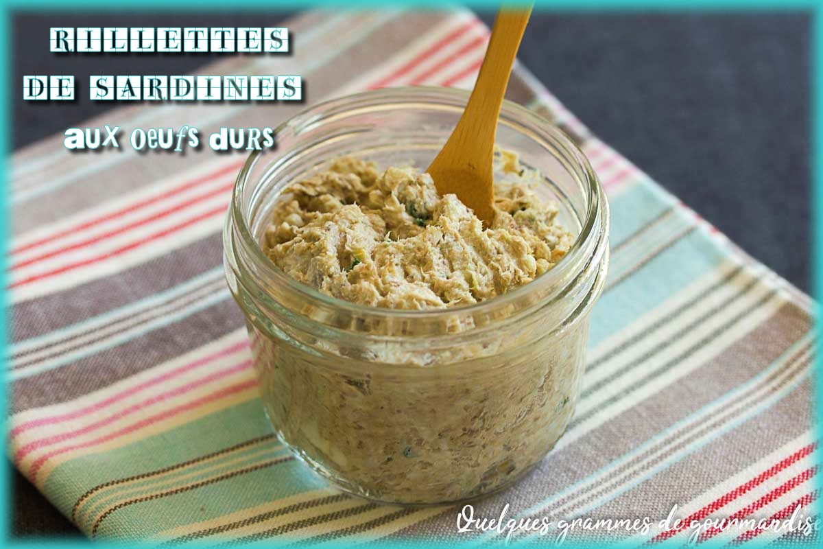 rillettes de sardines