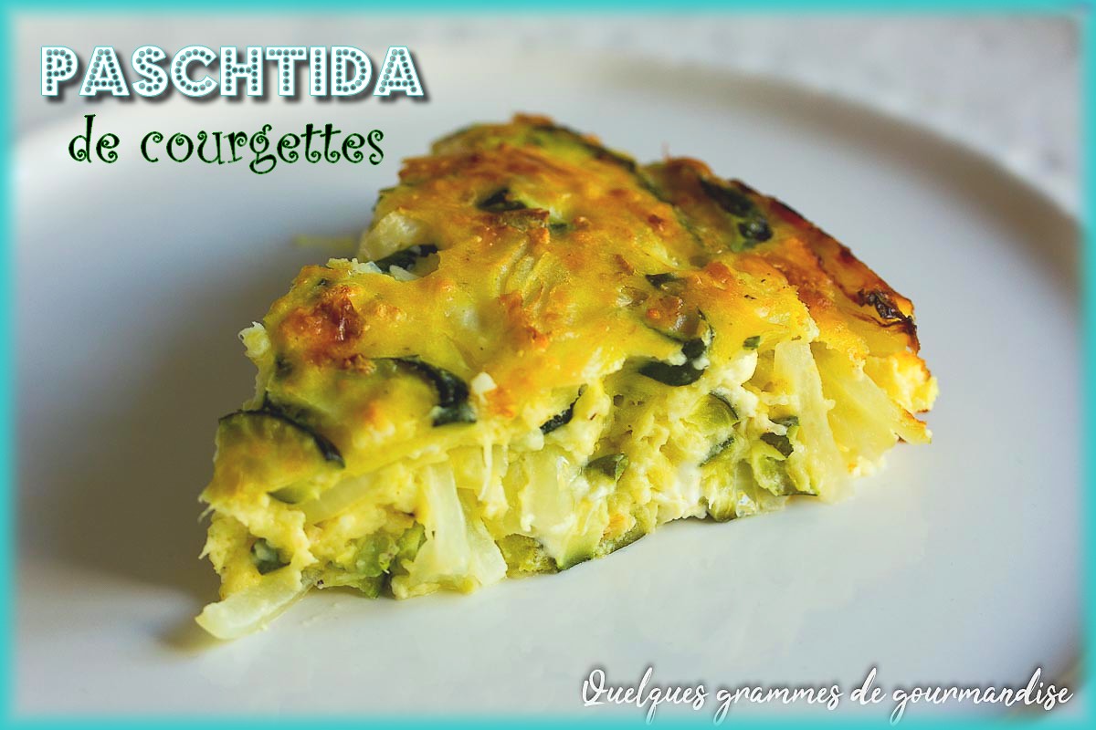Paschtida courgettes