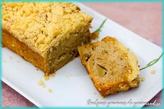 recette de cake crumble pomme poire de Yotam Ottolenghi